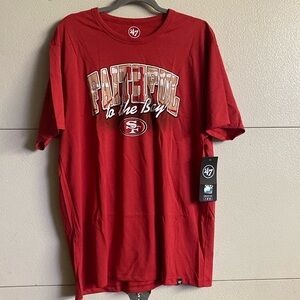 Men's San Francisco 49ers '47 Scarlet Regional Franklin T-Shirt